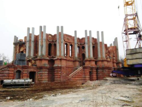 Триває будівництво кафедрального собору Харківського Екзархату УГКЦ.(ФОТО)